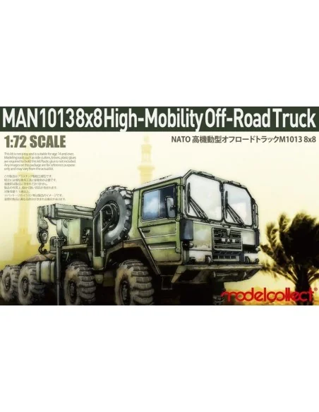 German MAN KAT1M1013 8*8 HIGH-Mobility off-road truck, 1/72 - Model...