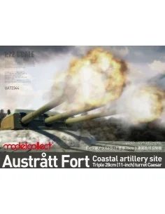 [NO_DESC] Austratt fort coastal artillery site triple 28cm turret C...