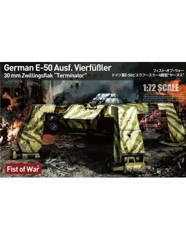 WWII germany E50 "Terminator" assault tank, fist of war, 1/72 - Mod...