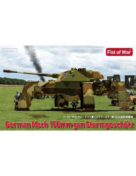 German e75 Mech 150 STUG, 1/72 - Modelcollect UA72353