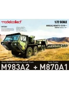 USA M983A2 HEMTT Tractor & M870A1 Semi-trailer, 1/72 - Modelcollect...