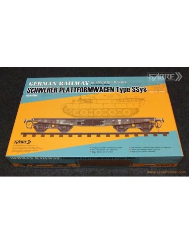 [NO_DESC] German Railway Schwerer Plattformwagen Type SSys, 1/35 - ...