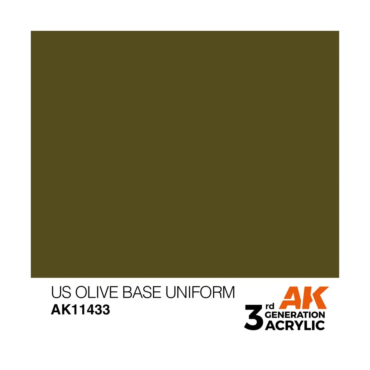 US Olive Base Uniform - AK Interactive AK11433