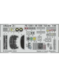 Yak-9D, 1/48 - Eduard Accessories 491300