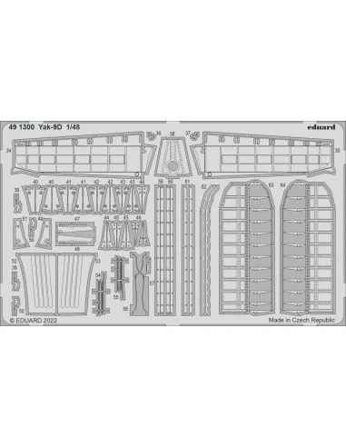 Yak-9D, 1/48 - Eduard Accessories 491300