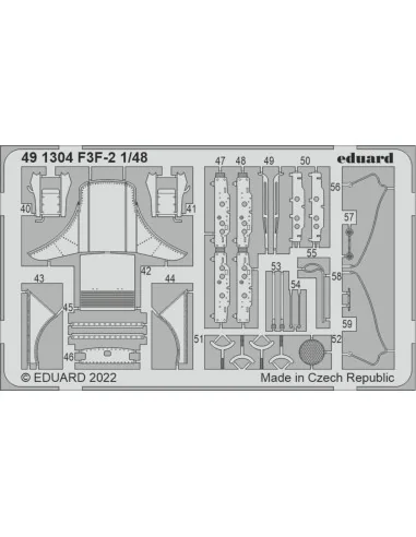 [NO_DESC] F3F-2 for ACADEMY, 1/48 - Eduard Accessories 491304