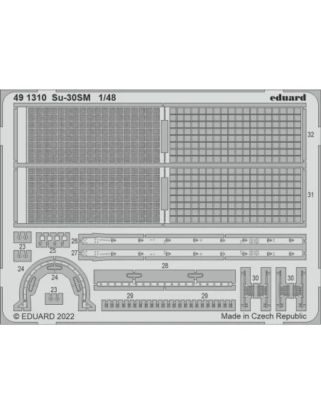 Su-30SM for GREAT WALL HOBY, 1/48 - Eduard Accessories 491310
