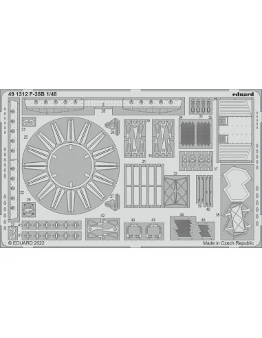 [NO_DESC] F-35B for ITALERI, 1/48 - Eduard Accessories 491312