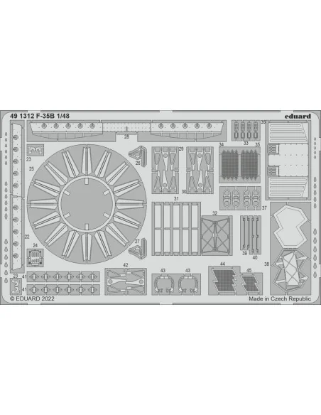 [NO_DESC] F-35B for ITALERI, 1/48 - Eduard Accessories 491312