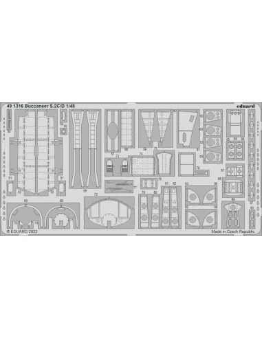[NO_DESC] Buccaneer S.2C/D for AIRFIX, 1/48 - Eduard Accessories 49...
