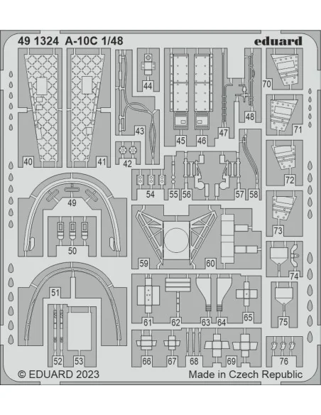 A-10C for HOBBY BOSS, 1/48 - Eduard Accessories 491324