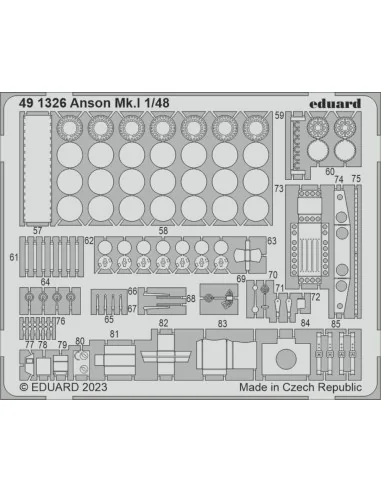 Anson Mk.I 1/48 for AIRFIX, 1/48 - Eduard Accessories 491326