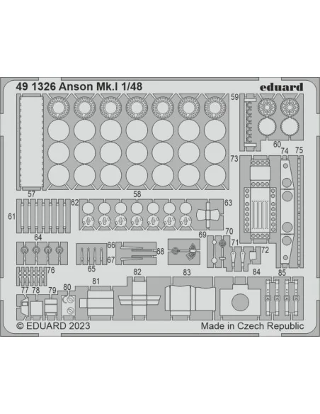 [NO_DESC] Anson Mk.I 1/48 for AIRFIX, 1/48 - Eduard Accessories 491326