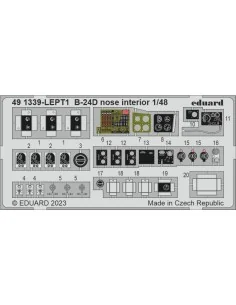 B-24D nose interior 1/48 REVELL, 1/48 - Eduard Accessories 491339