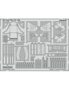 F4U-1D 1/48 HOBBY BOSS, 1/48 - Eduard Accessories 491342