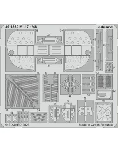 [NO_DESC] Mi-17 1/48 AMK, 1/48 - Eduard Accessories 491352