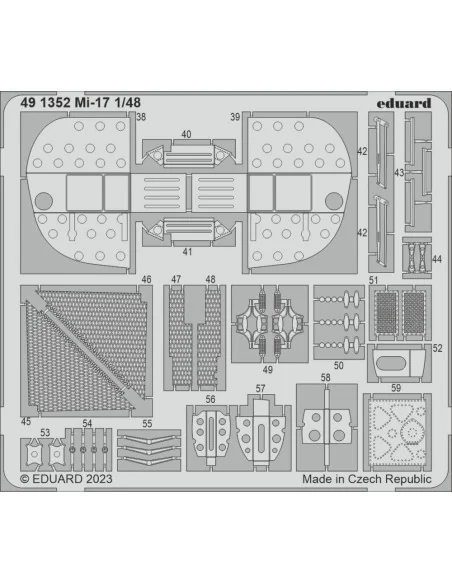 Mi-17 1/48 AMK, 1/48 - Eduard Accessories 491352