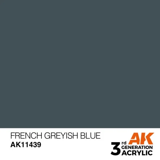 French Greyish Blue - AK Interactive AK11439 French Greyish Blue - AK Interactive AK11439