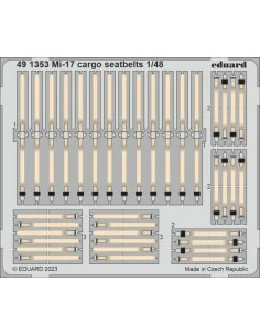 [NO_DESC] Mi-17 cargo seatbelts 1/48 AMK, 1/48 - Eduard Accessories...