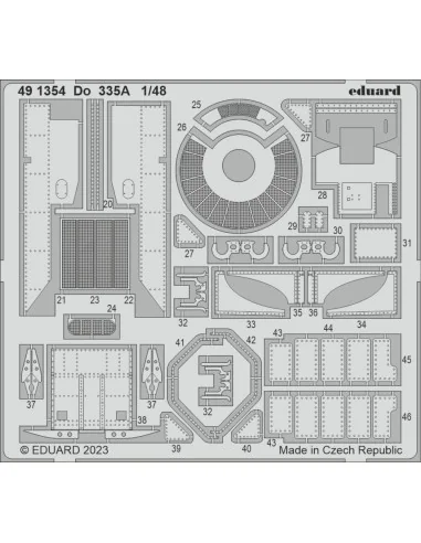 Do 335A 1/48 TAMIYA, 1/48 - Eduard Accessories 491354