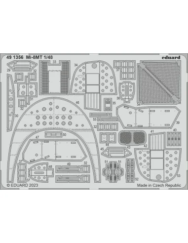 Mi-8MT 1/48 TRUMPETER, 1/48 - Eduard Accessories 491356
