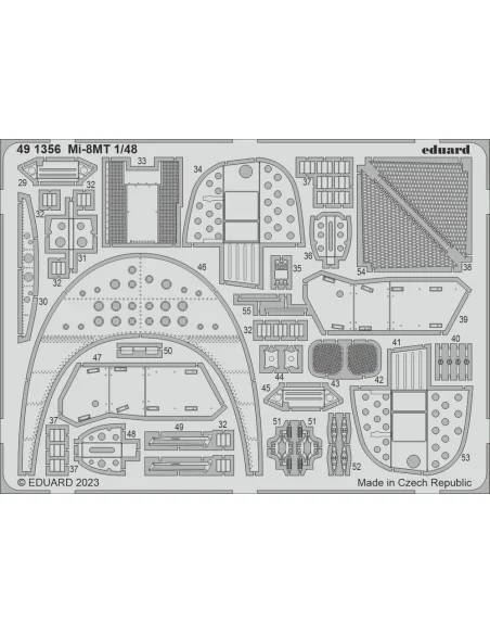 Mi-8MT 1/48 TRUMPETER, 1/48 - Eduard Accessories 491356