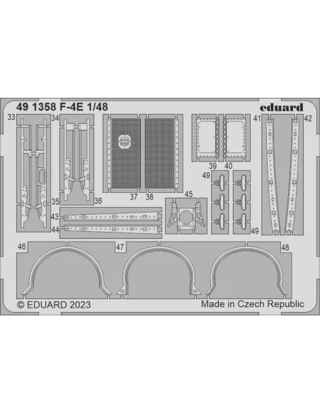 F-4E 1/48 MENG, 1/48 - Eduard Accessories 491358