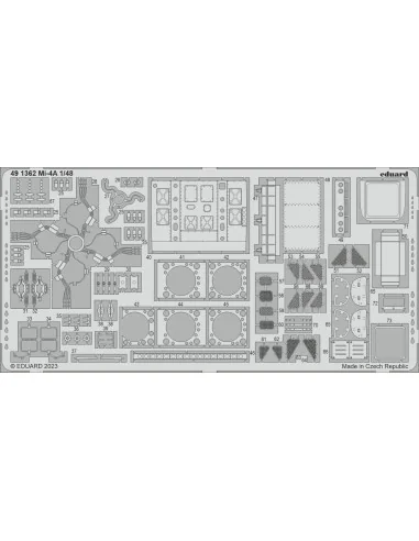 Mi-4A 1/48 TRUMPETER, 1/48 - Eduard Accessories 491362