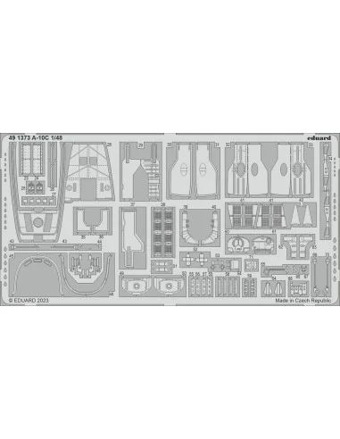A-10C 1/48 ACADEMY, 1/48 - Eduard Accessories 491373