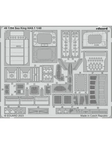 Sea King HAS.1 1/48 AIRFIX, 1/48 - Eduard Accessories 491394