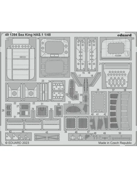 Sea King HAS.1 1/48 AIRFIX, 1/48 - Eduard Accessories 491394