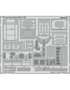 Sea King HAS.5 1/48 AIRFIX, 1/48 - Eduard Accessories 491395