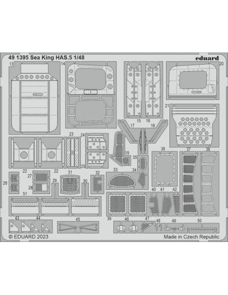 [NO_DESC] Sea King HAS.5 1/48 AIRFIX, 1/48 - Eduard Accessories 491395