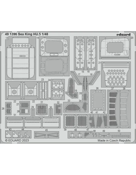 [NO_DESC] Sea King HU.5 1/48 AIRFIX, 1/48 - Eduard Accessories 491396