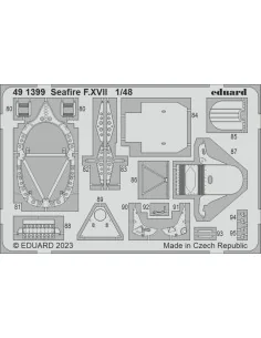 [NO_DESC] Seafire F.XVII, 1/48 - Eduard Accessories 491399