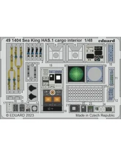 Sea King HAS.1 cargo interior, 1/48 - Eduard Accessories 491404