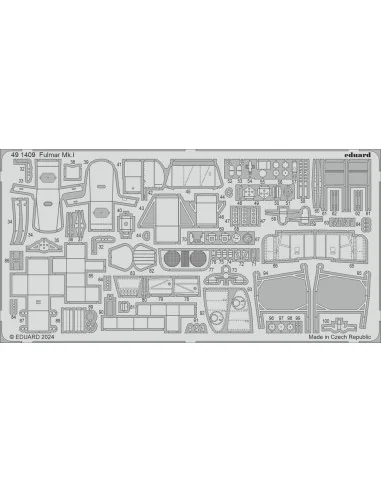 Fulmar Mk.I, 1/48 - Eduard Accessories 491409