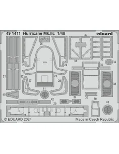 Hurricane Mk.IIc, 1/48 - Eduard Accessories 491411