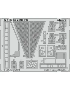 Go 244B 1/48 ICM, 1/48 - Eduard Accessories 491417