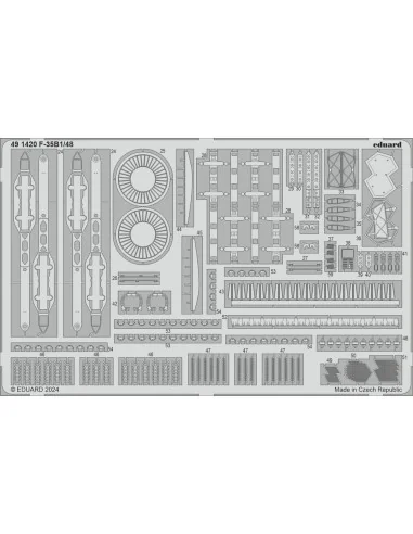 [NO_DESC] F-35B 1/48 TAMIYA, 1/48 - Eduard Accessories 491420