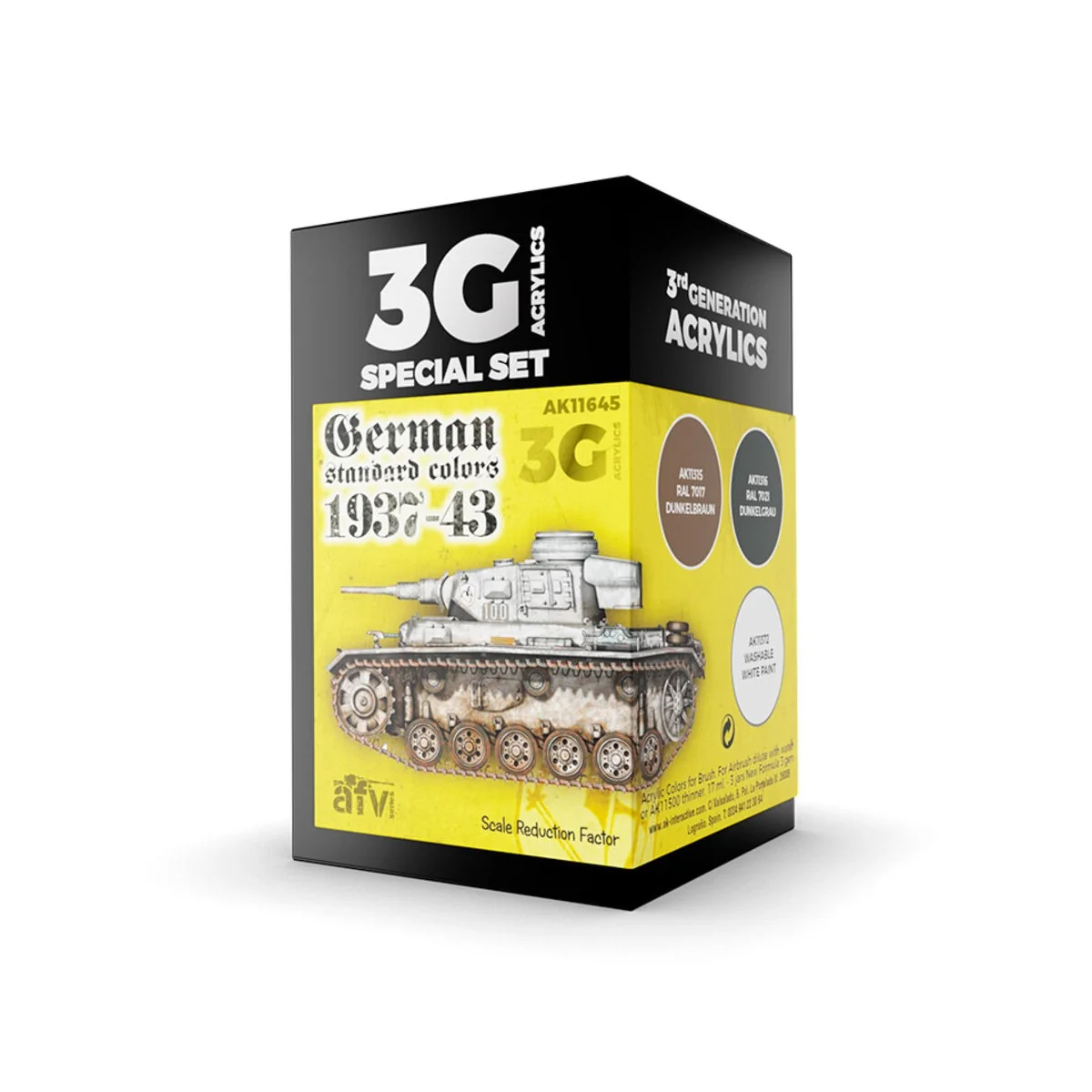 GERMAN STANDARD 37-44 COMBO 3G - AK Interactive AK11645