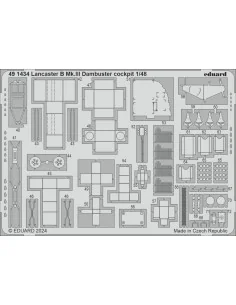 Lancaster B Mk.III Dambuster cockpit 1/48 HKM, 1/48 - Eduard Access...