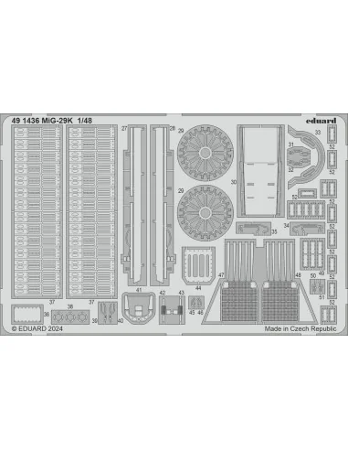 [NO_DESC] MiG-29K 1/48 HOBBY BOSS, 1/48 - Eduard Accessories 491436