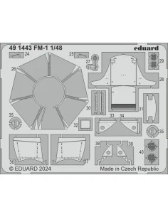 FM-1 TAMIYA, 1/48 - Eduard Accessories 491443