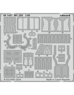 MC.200 ITALERI, 1/48 - Eduard Accessories 491447