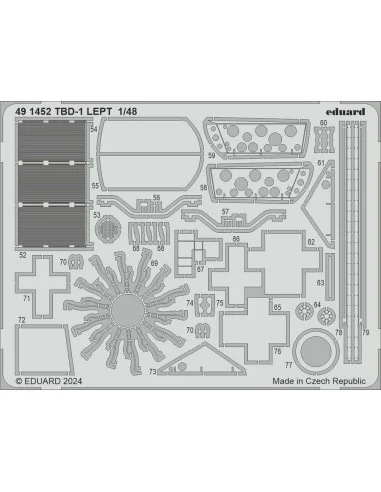[NO_DESC] TBD-1 1 HOBBY BOSS, 1/48 - Eduard Accessories 491452
