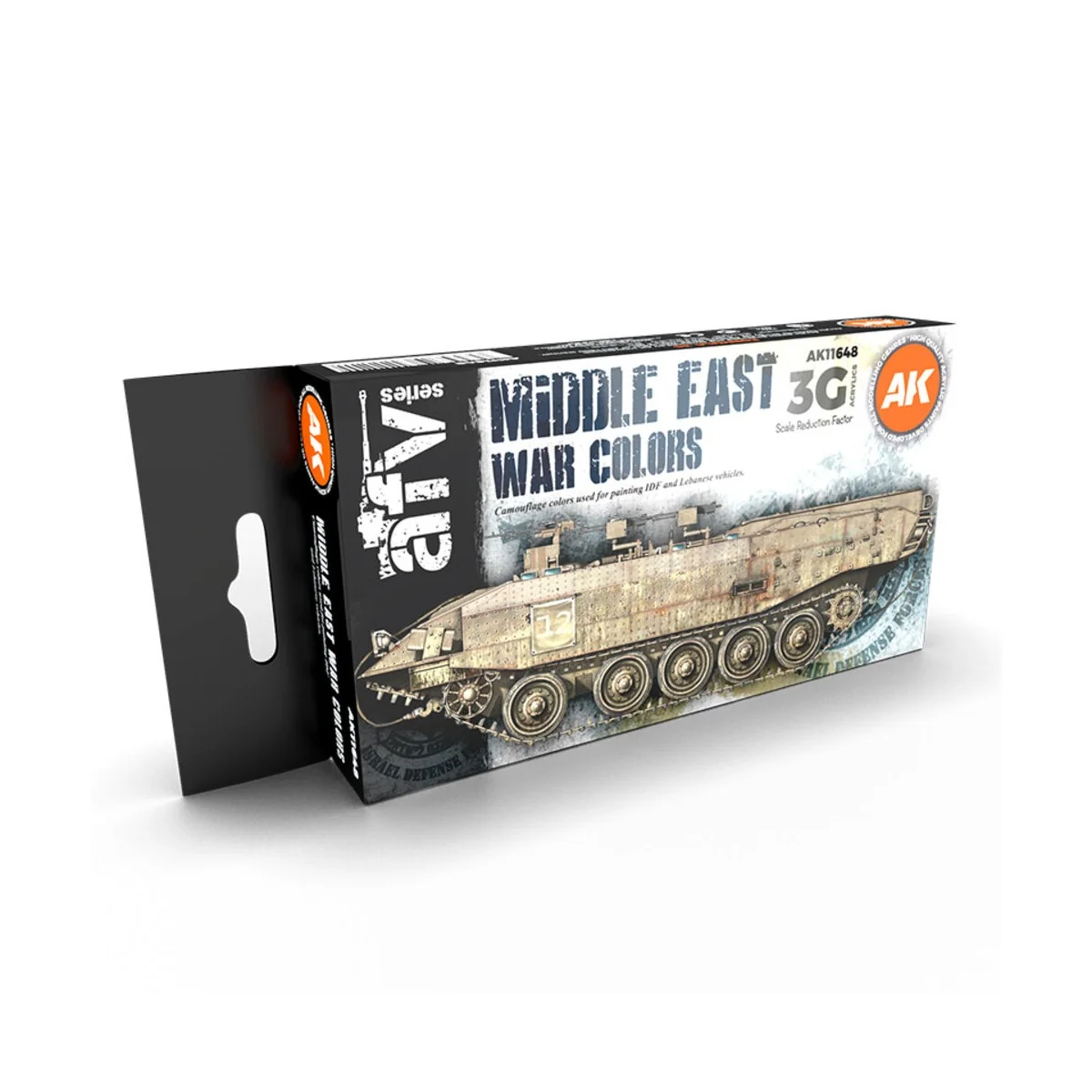 MIDDLE EAST WAR COLORS 3G - AK Interactive AK11648 MIDDLE EAST WAR COLORS 3G - AK Interactive AK11648