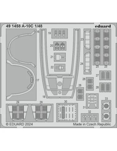 A-10C, 1/48 - Eduard Accessories 491458