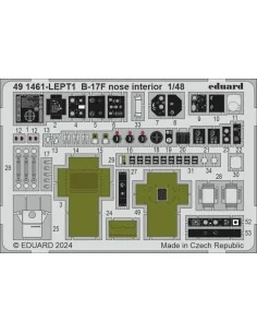 B-17F nose interior, 1/48 - Eduard Accessories 491461 2