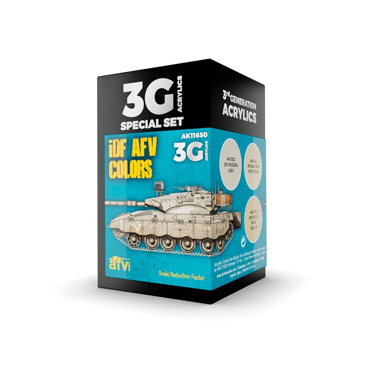 IDF AFV COLOR COMBOS - AK Interactive AK11650